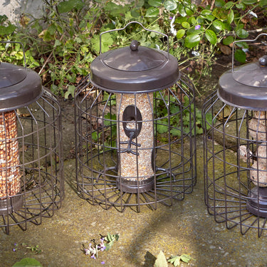 Gardman - Heavy Duty 4 Port Caged Seed Feeder